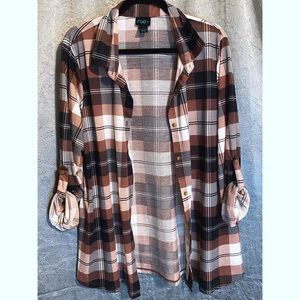 Rue21 Plaid Button Up Shirt size 2X